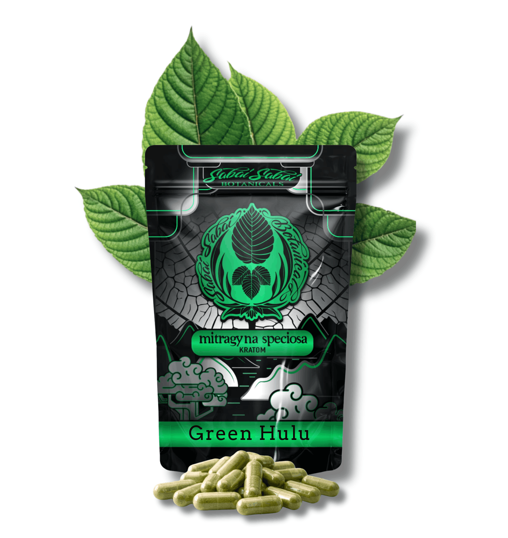 Green Hulu (500mg Per Capsule)